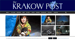 Desktop Screenshot of krakowpost.com